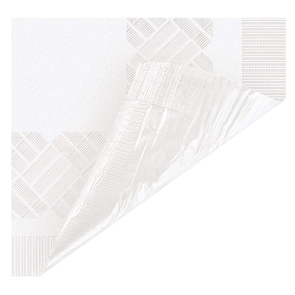 Unique - Paper Poly Table Cover - White