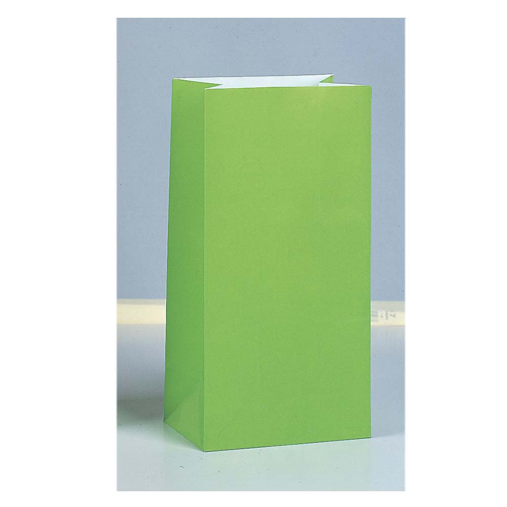 Unique - Neon Assorted Paper Party Bags Pack of 10