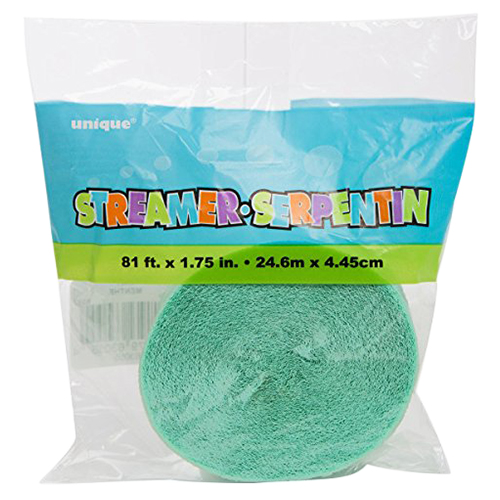 Unique - Crepe Streamer - Mint