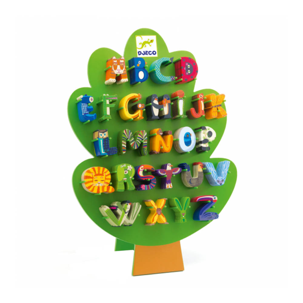 Djeco - K - Animal Letter For Door