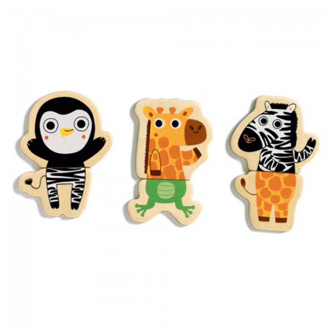 Djeco - Wooden Magnet Jungle