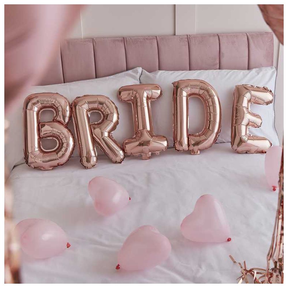 Ginger Ray - Bride Room Decoration Kit - Rose Gold