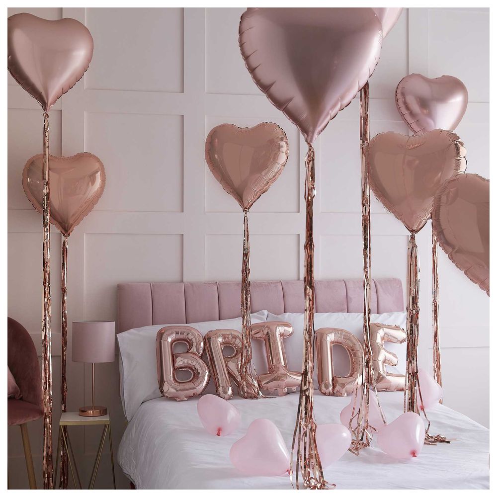 Ginger Ray - Bride Room Decoration Kit - Rose Gold