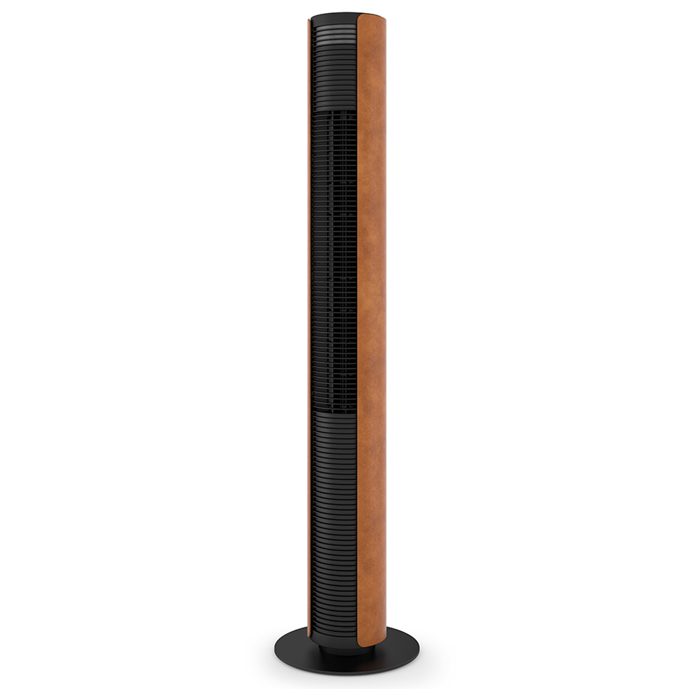 Stadler Form Leatherette Tower Fan Peter with Timer