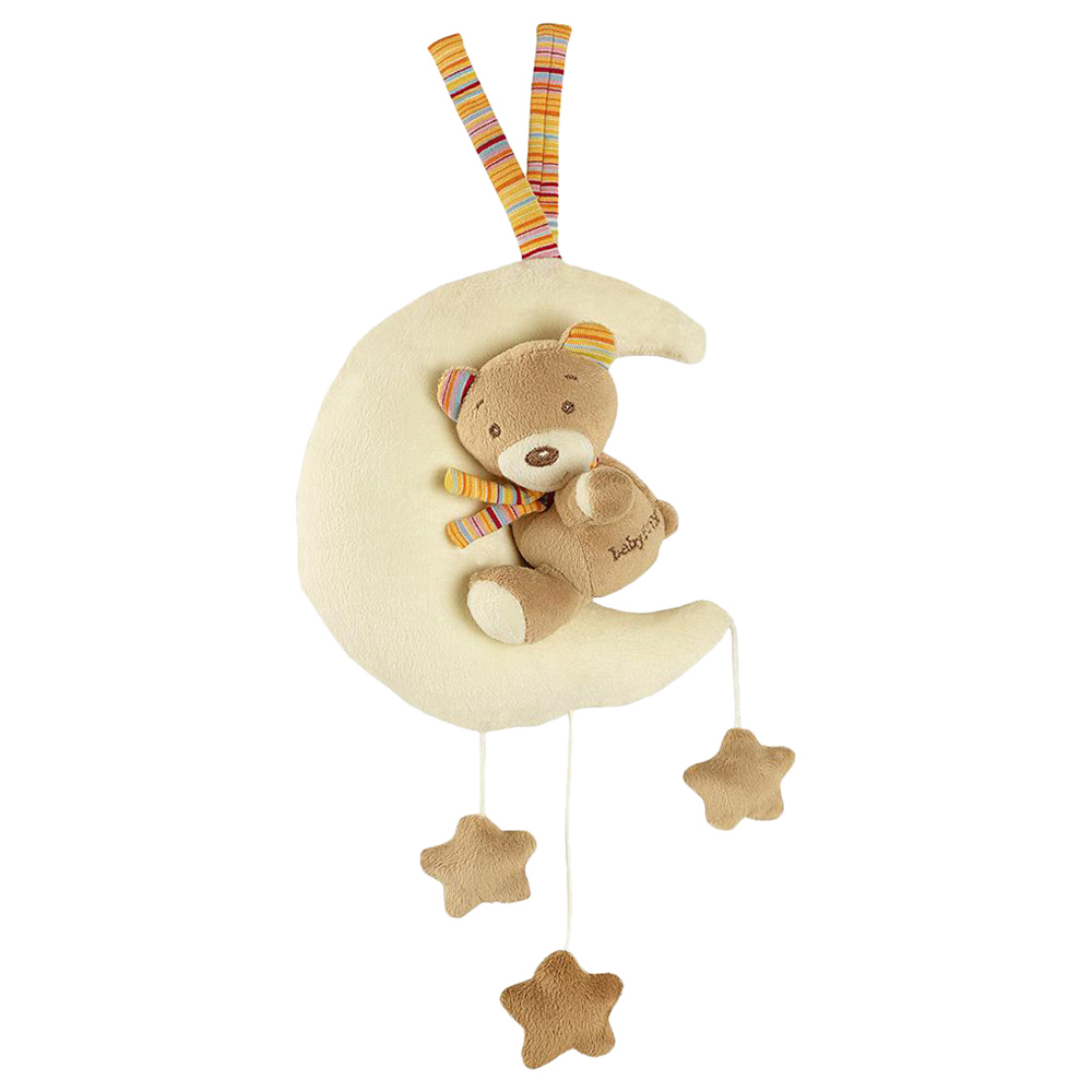 A Thousand & One Cuddles - Portable Wind-Up Musical Mobile - Teddy & Moon