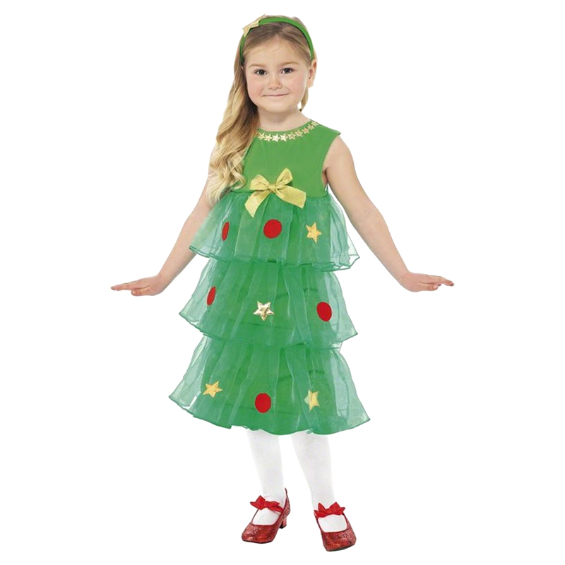 Little Xmas Tree Tu Tu G Costume with Hband