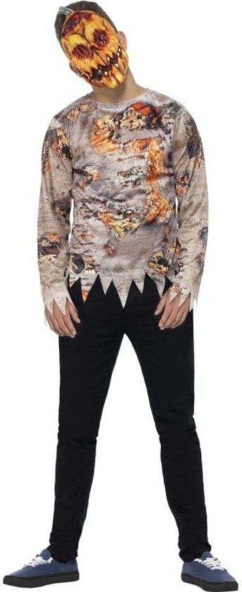 Smiffys Poison Pumpkin T-Shirtn Boy Costume