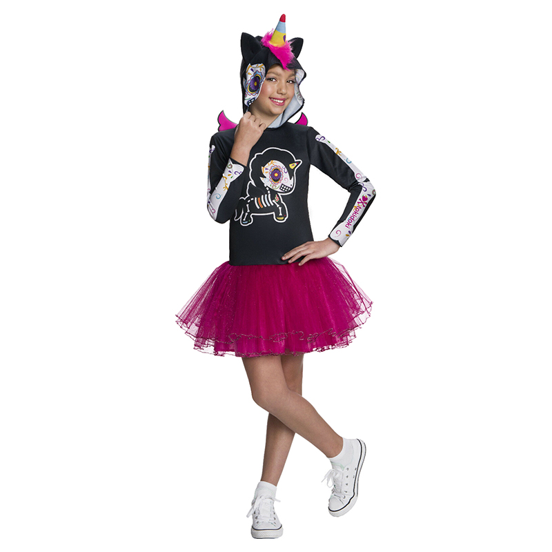 Rubies - Dia De Los Muertos Caramelo Unicorno G Costume