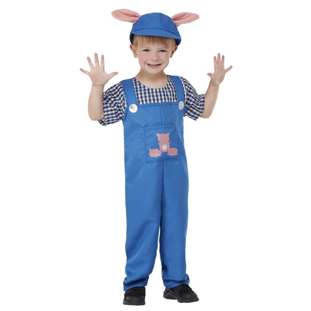 Smiffys - Toddler Country Piggy Costume