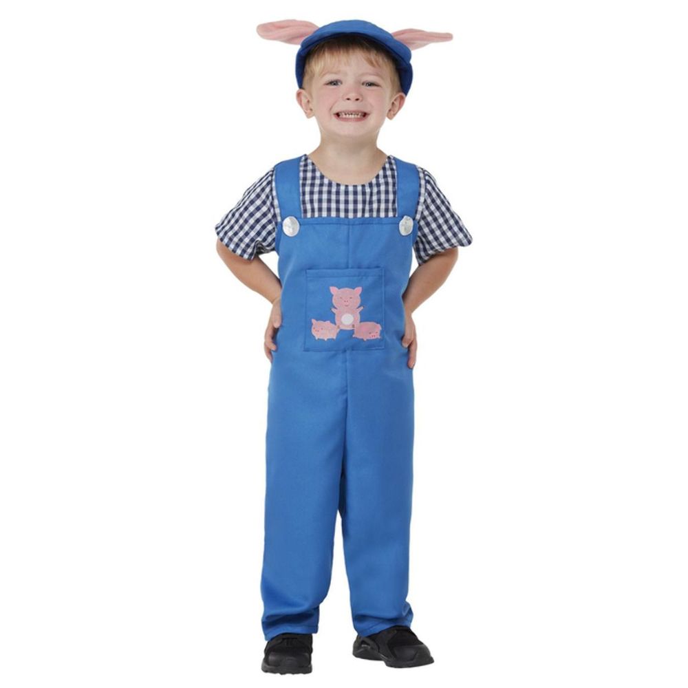 Smiffys - Toddler Country Piggy Costume