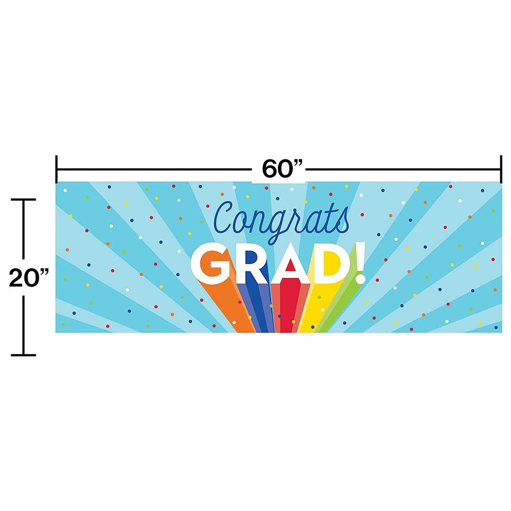 Creative Converting - Rainbow Grad Giant Party Banner