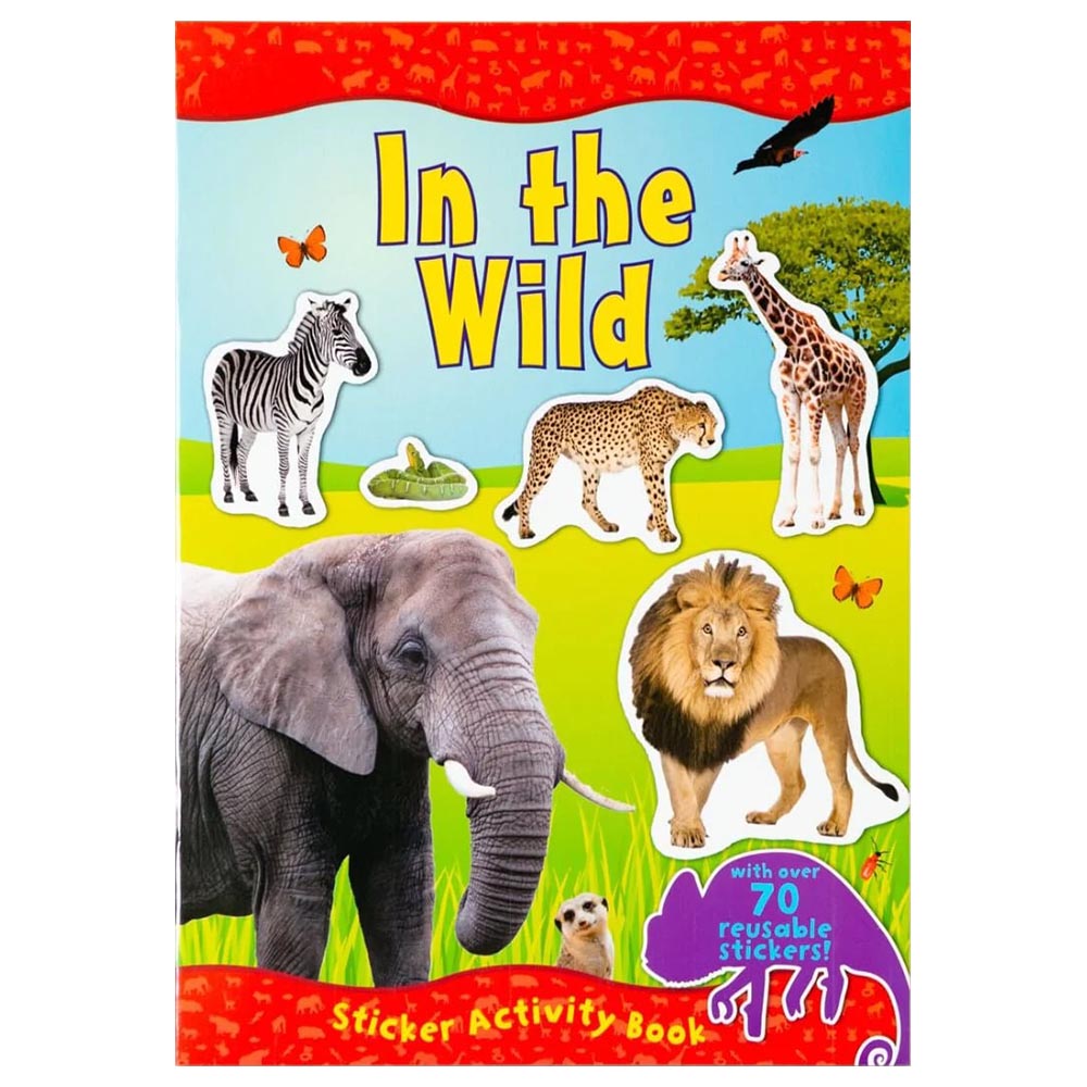 Colourvue - In The Wild Sticker Activity Book