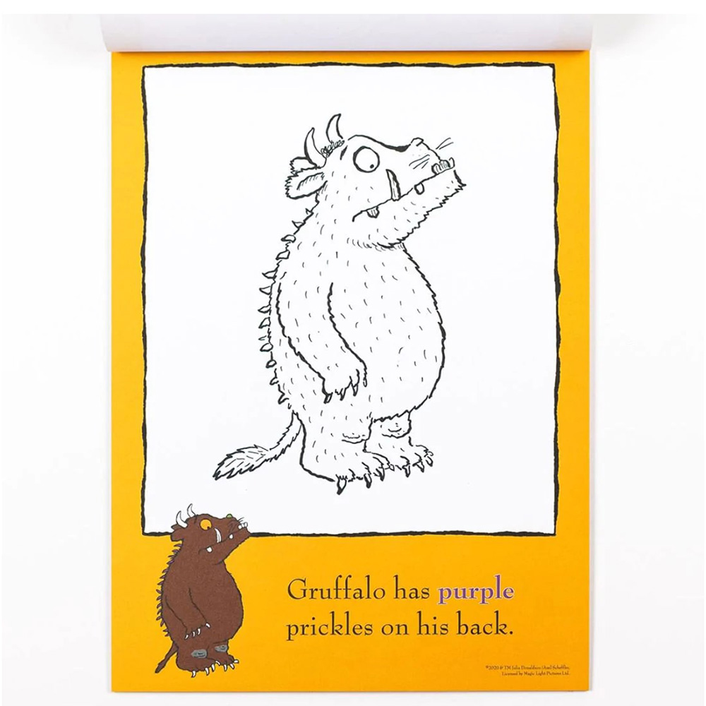 Alligator Books - The Gruffalo Copy Colour Pad