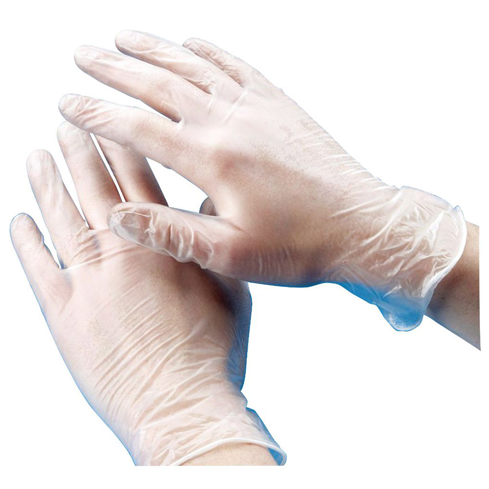 Vertigo - Kleen Grip Disposable Vinyl Gloves 100pcs - L