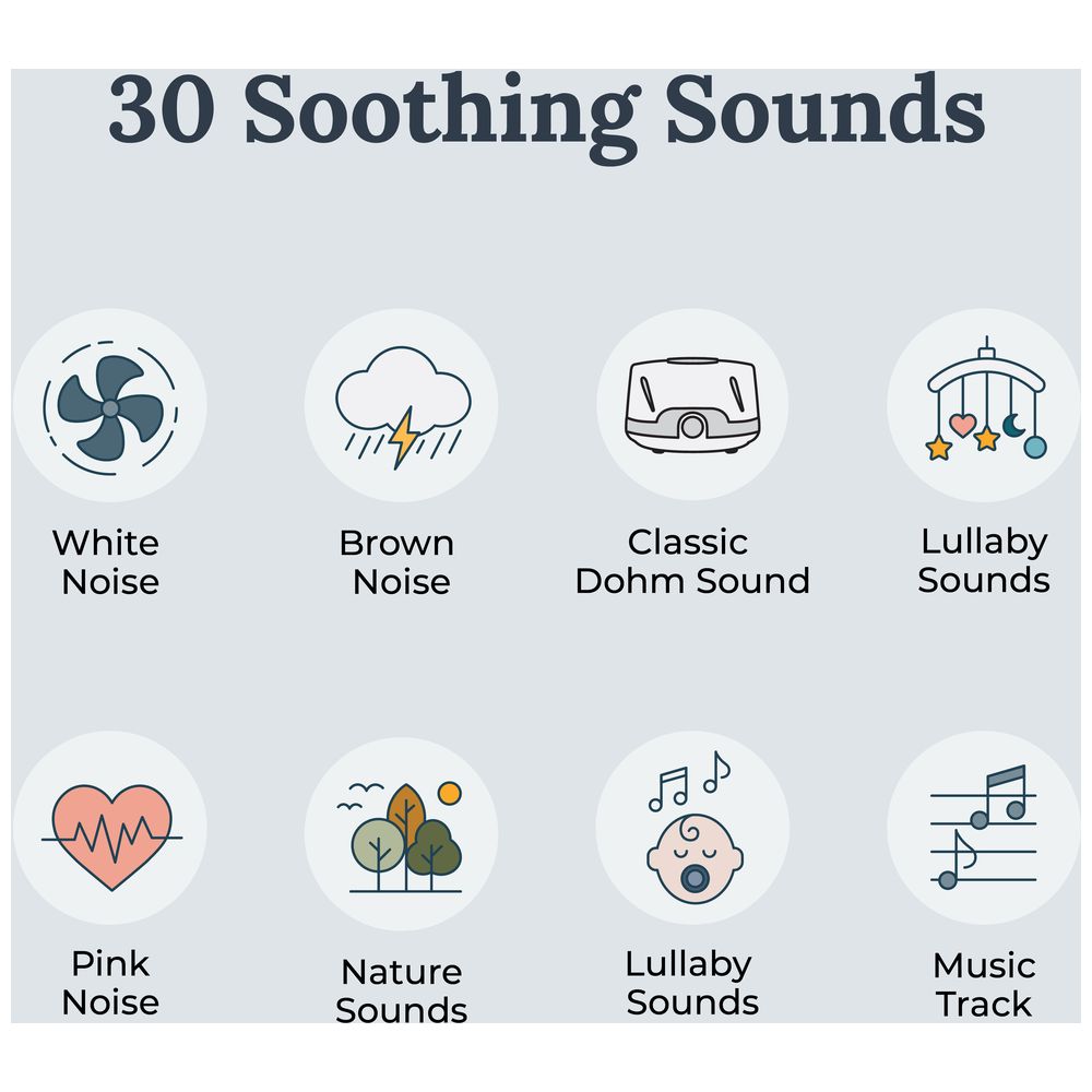 Yogasleep - Duet White Noise Machine With Night Light And Bluetooth