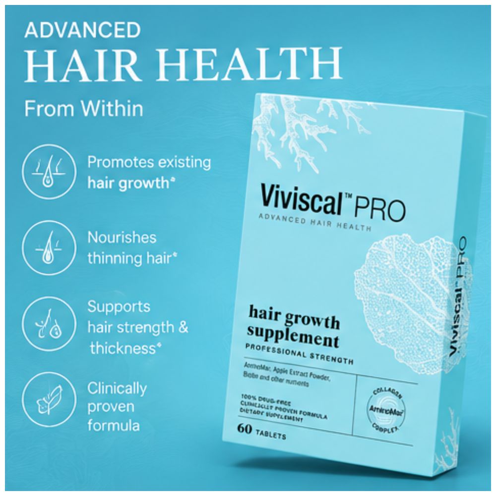 Viviscal - Professional Hair Growth Supplement for Men and Women - 60 Tablets