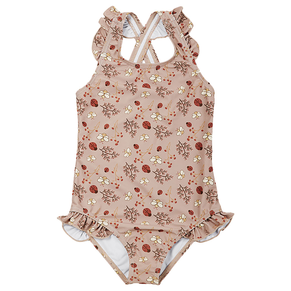 Nuuroo Ariel Ruffle UPF50+ Recycled Girls Swimsuit