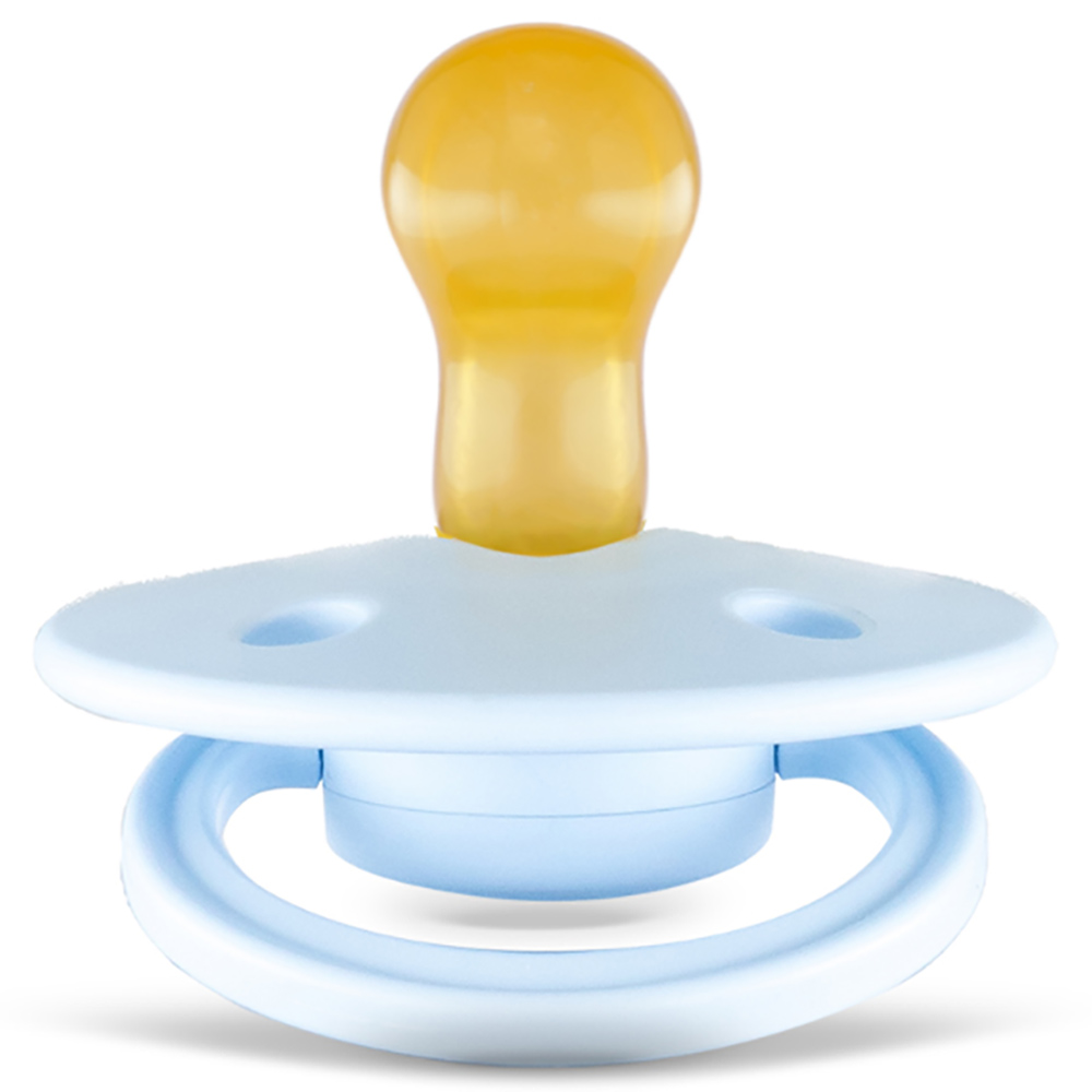 Rebael - Mono Round Pacifier S1 0-6M - Tiny Sky