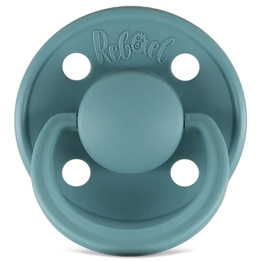 Rebael - Mono Round Pacifier S1 0-6M - Powder