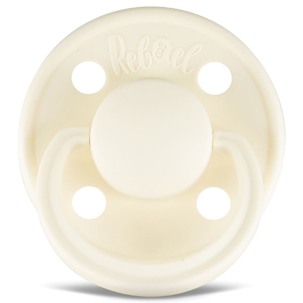 Rebael - Mono Round Pacifier S2 6M+ - Champagne
