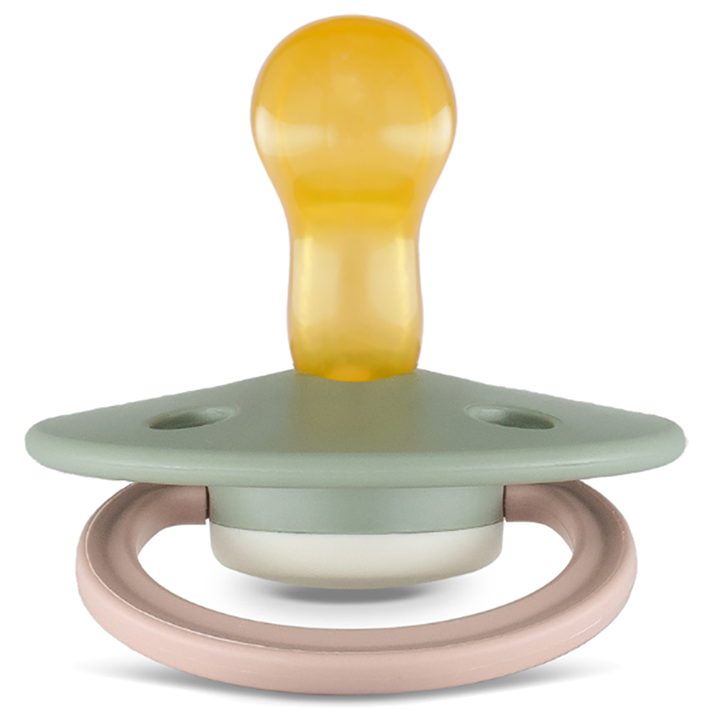 Rebael - Fashion Round Pacifier S1 0-6M - Cloudy Pearly Poodle