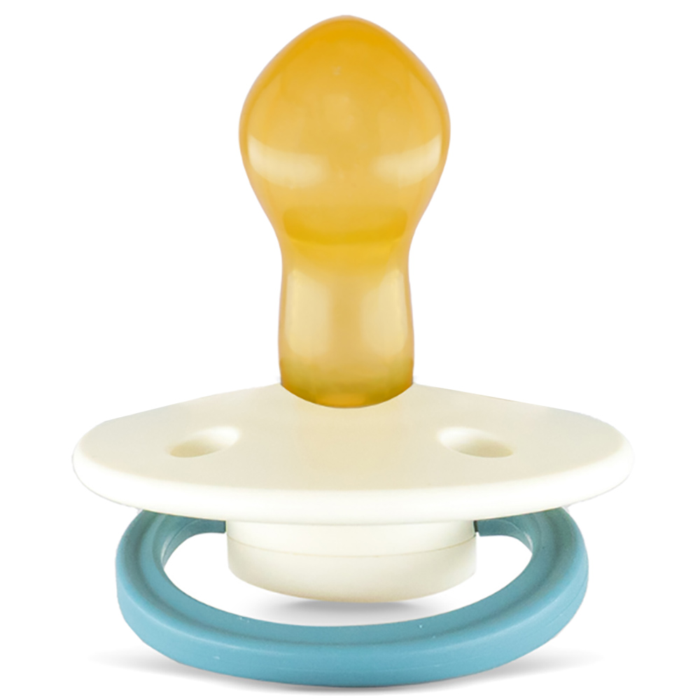 Rebael - Fashion Round Pacifier S2 6M+ - Frosty Pearly Snake