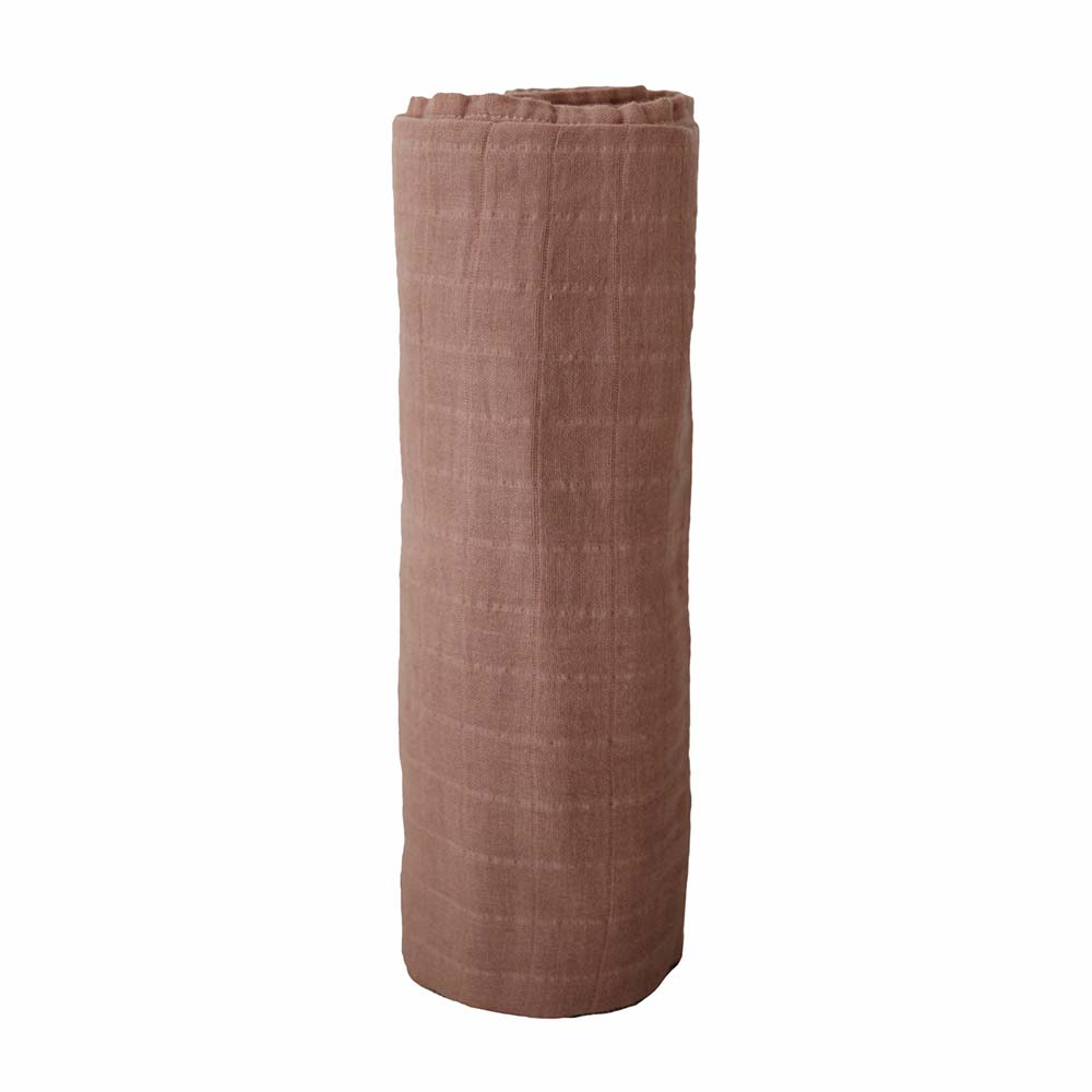 Mushie Swaddle - Tawny Birch