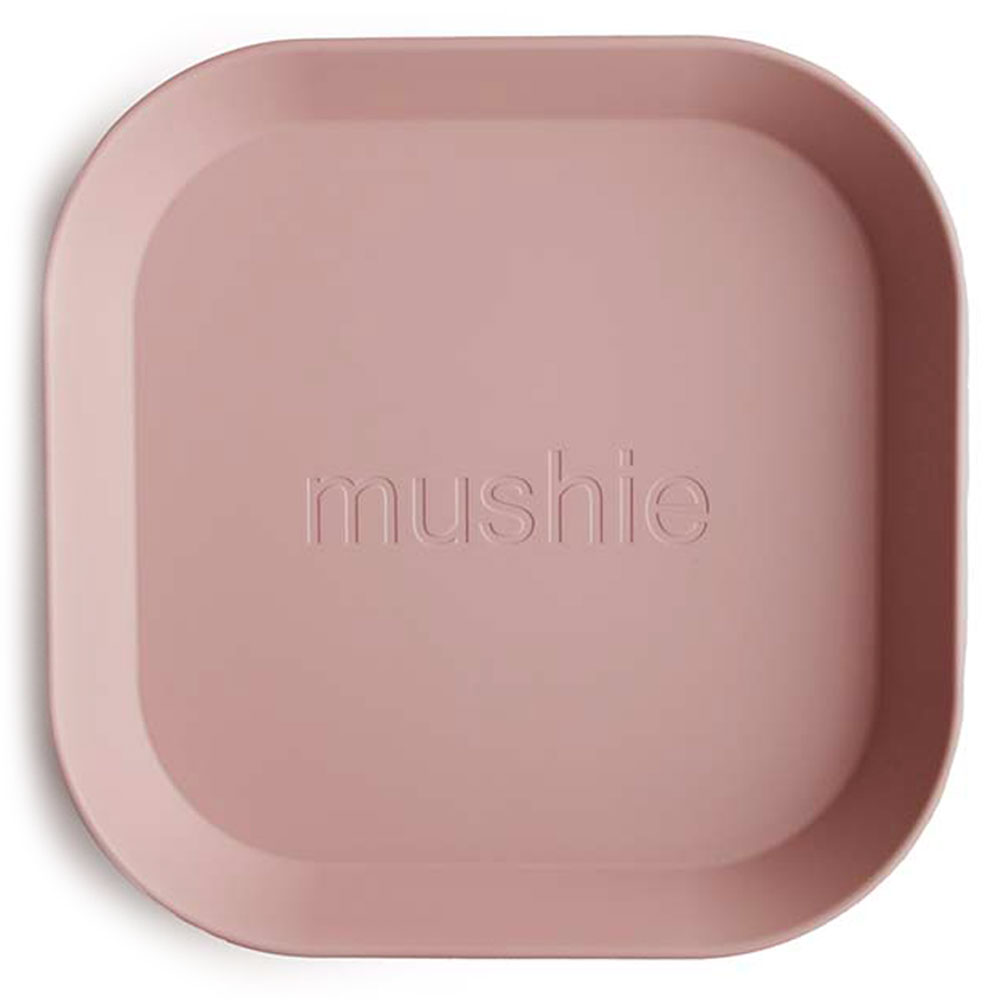 Mushie - Dinner Plate Square - Blush