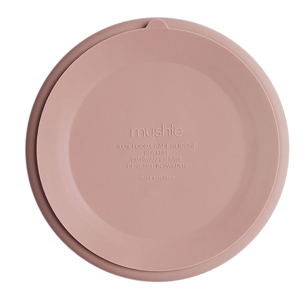 Mushie - Silicone Plate - Blush