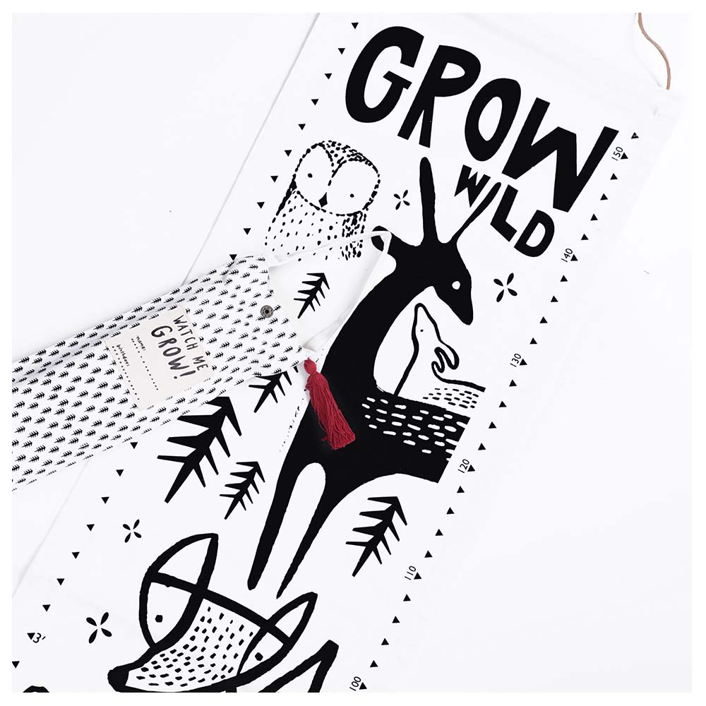 Wee Gallery - Canvas Growth Charts - Woodland