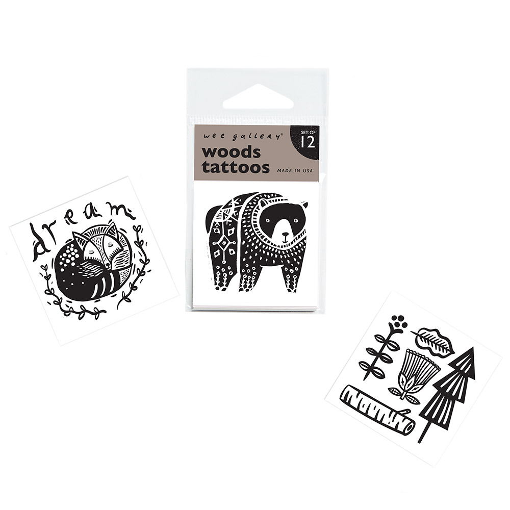 Wee Gallery - Woods Temporary Tattoos