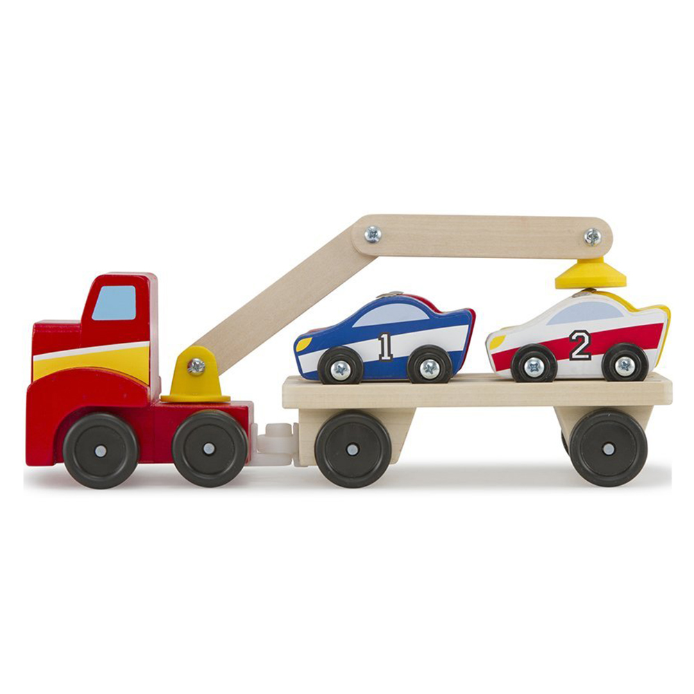 Melissa & Doug Magnetic Car Loader