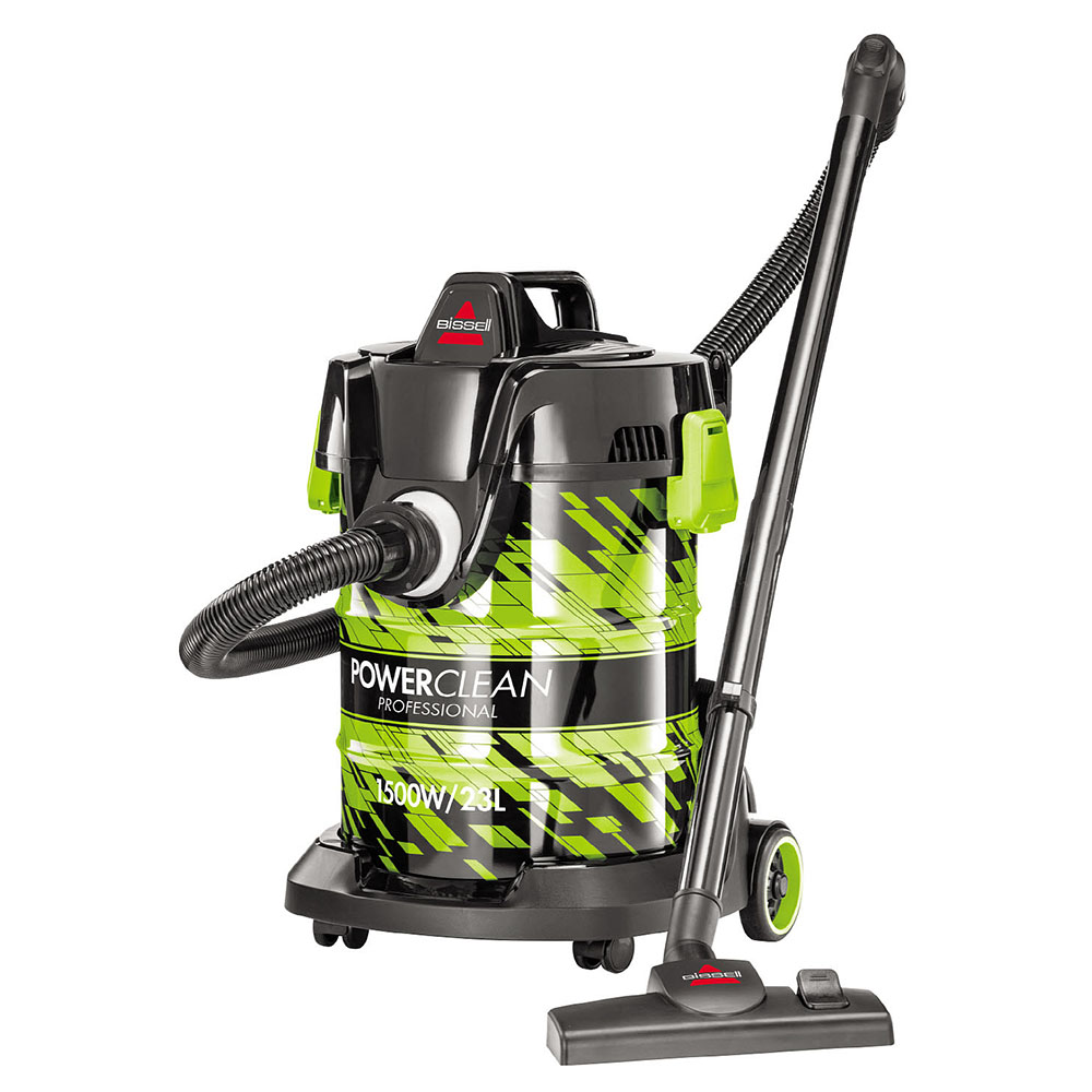 Bissell Drum Powerclean 1500W Wet & Dry 21L Vacuum, 2026E