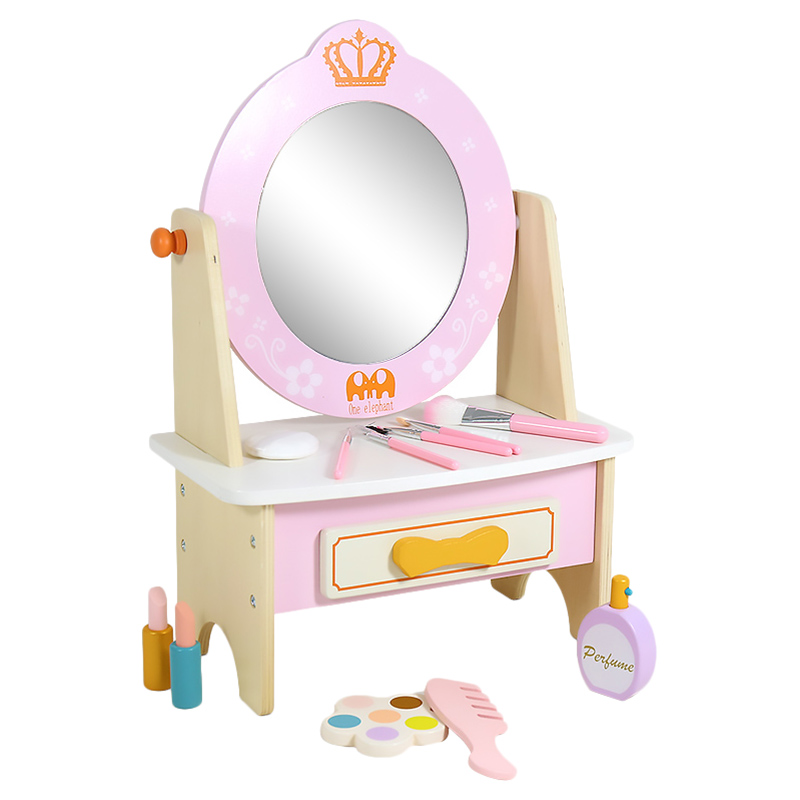 Factory Price - Romy Wooden Dressing Table with Accessories - A