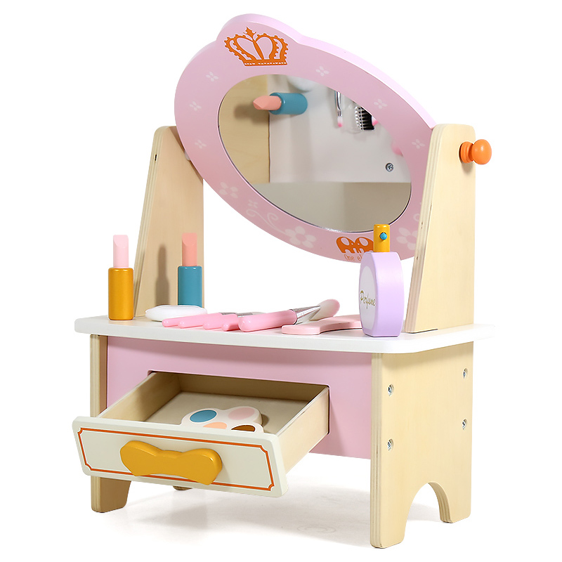 Factory Price - Romy Wooden Dressing Table with Accessories - A