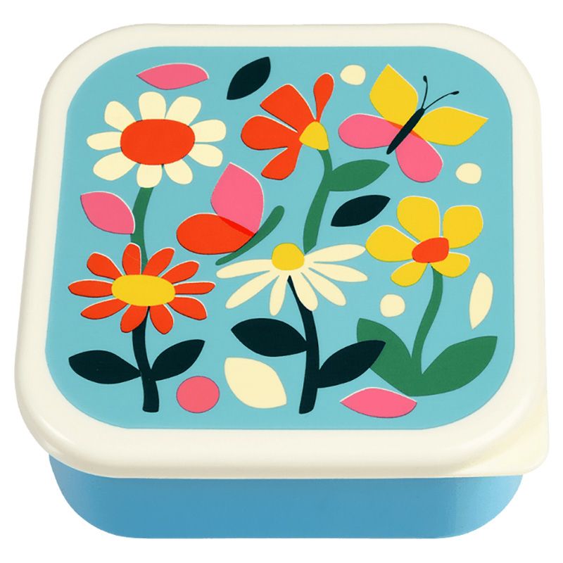 Rex London - Butterfly Garden Snack Boxes 3pcs