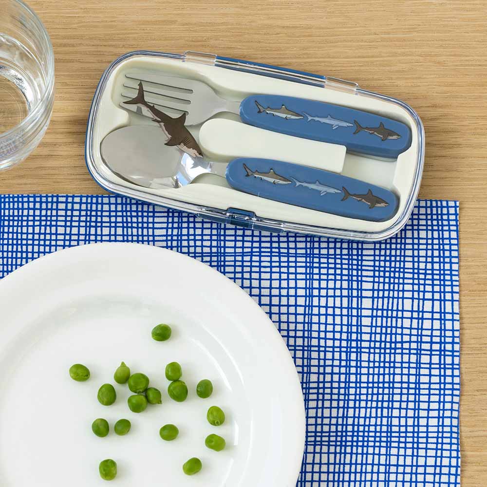 Rex London - Children's Cutlery Set - Sharks