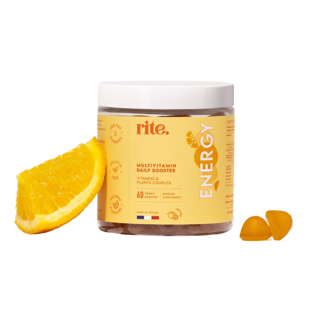 Rite - Energy Vegan Gummies Vitamins - Yellow