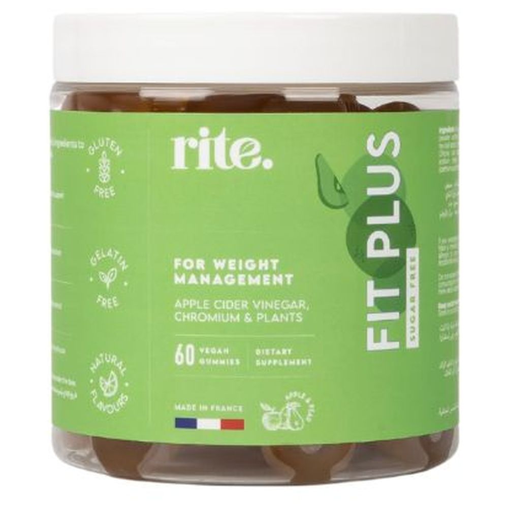 Rite - Fit Plus Sugar Free Vitamin Gummies - 60 Gummies
