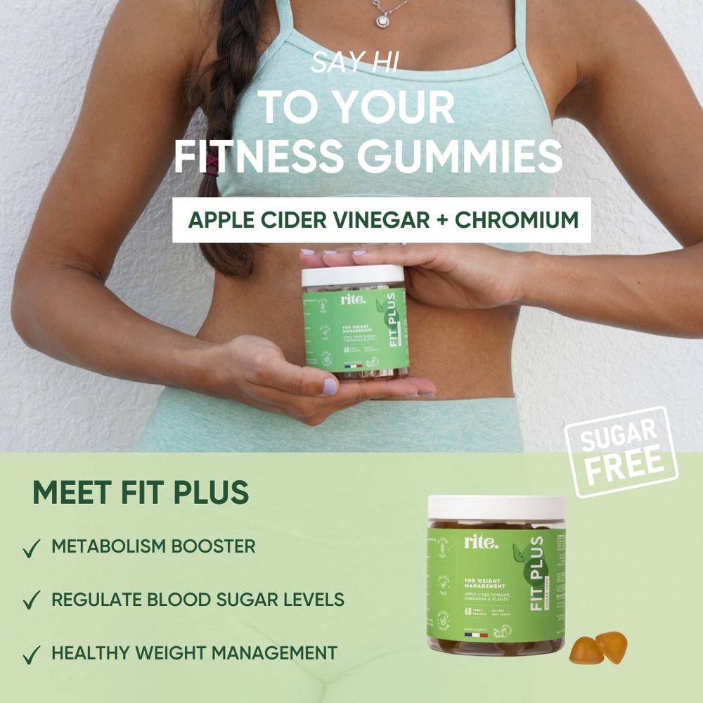Rite - Fit Plus Sugar Free Vitamin Gummies - 60 Gummies
