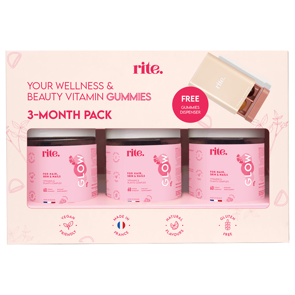 Rite - Glow Gummies Gift Set With Dispenser