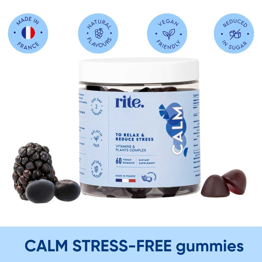Rite - Calm Gummies Gift Set With Dispenser
