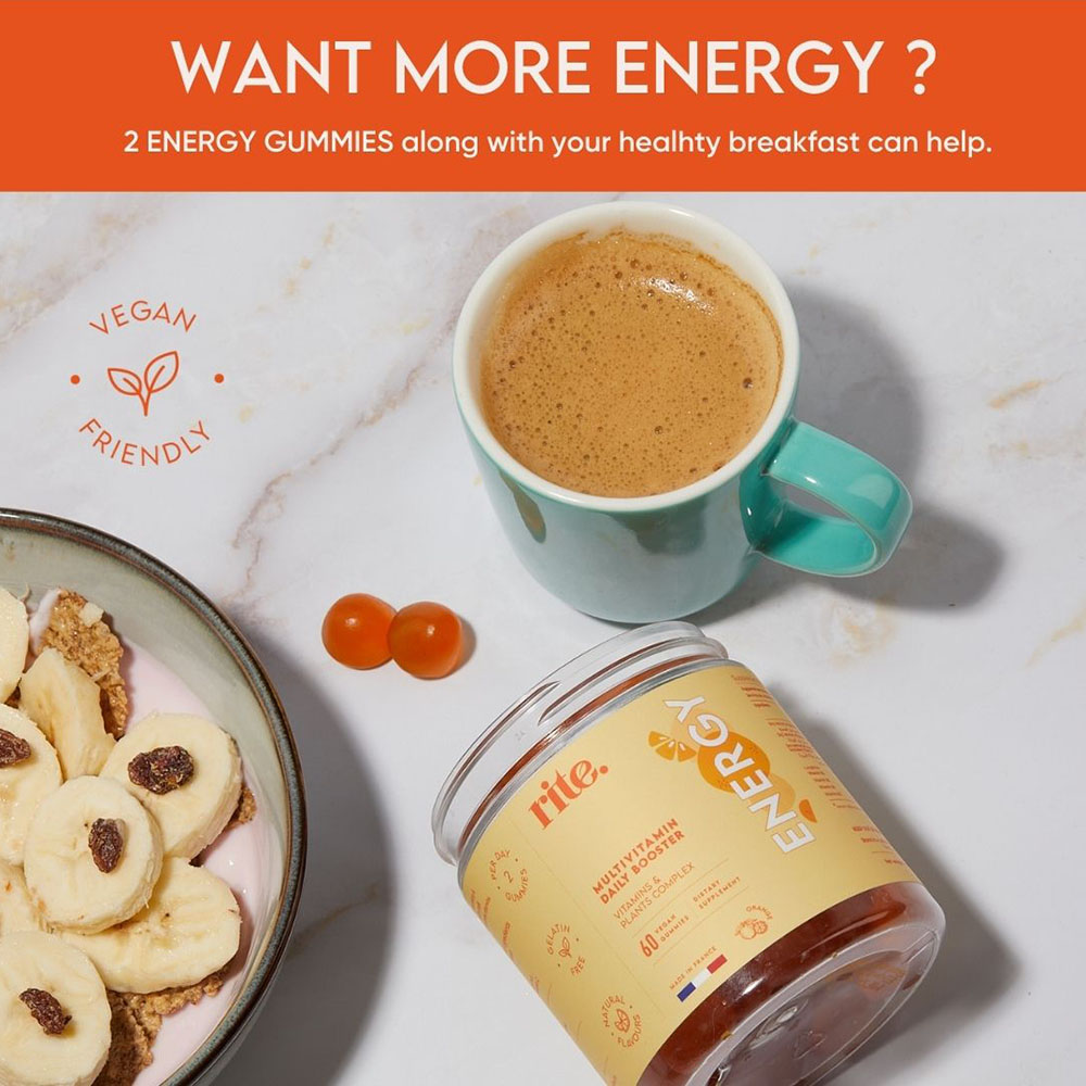 Rite - Energy Gummies Gift Set With Dispenser