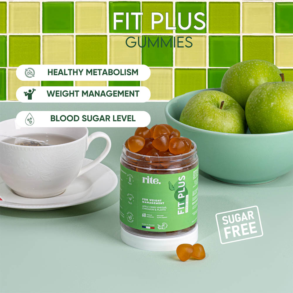 Rite - Fit Plus Gummies Gift Set With Dispenser