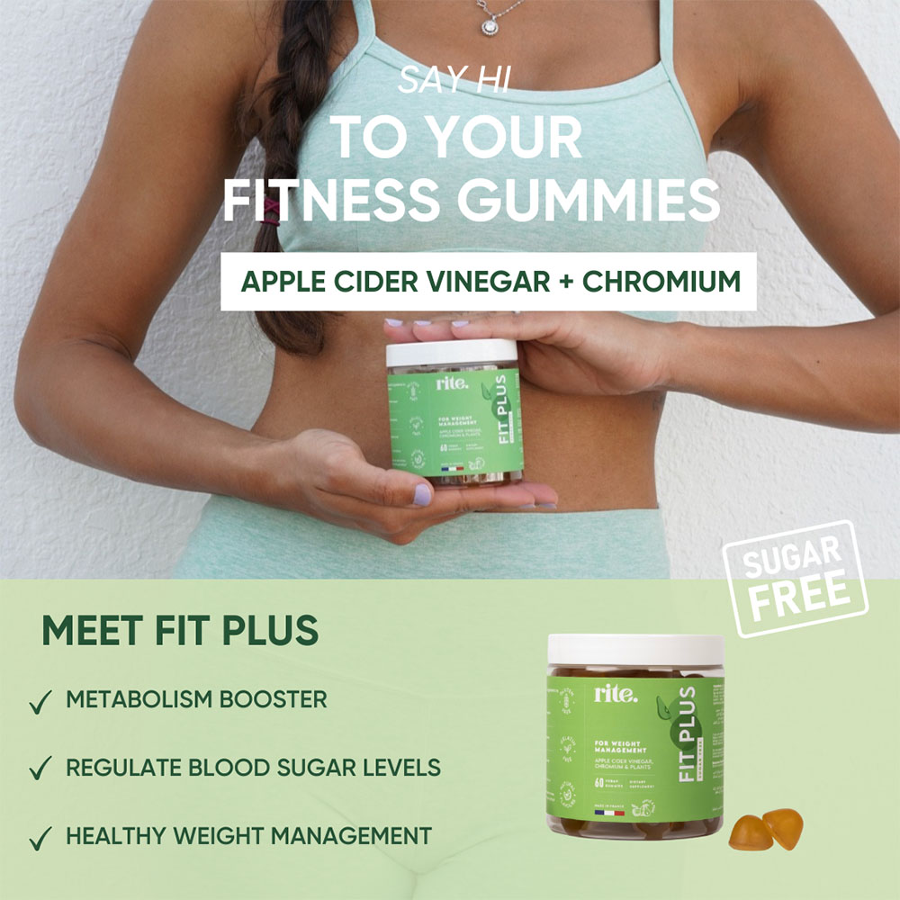 Rite - Fit Plus Gummies Gift Set With Dispenser