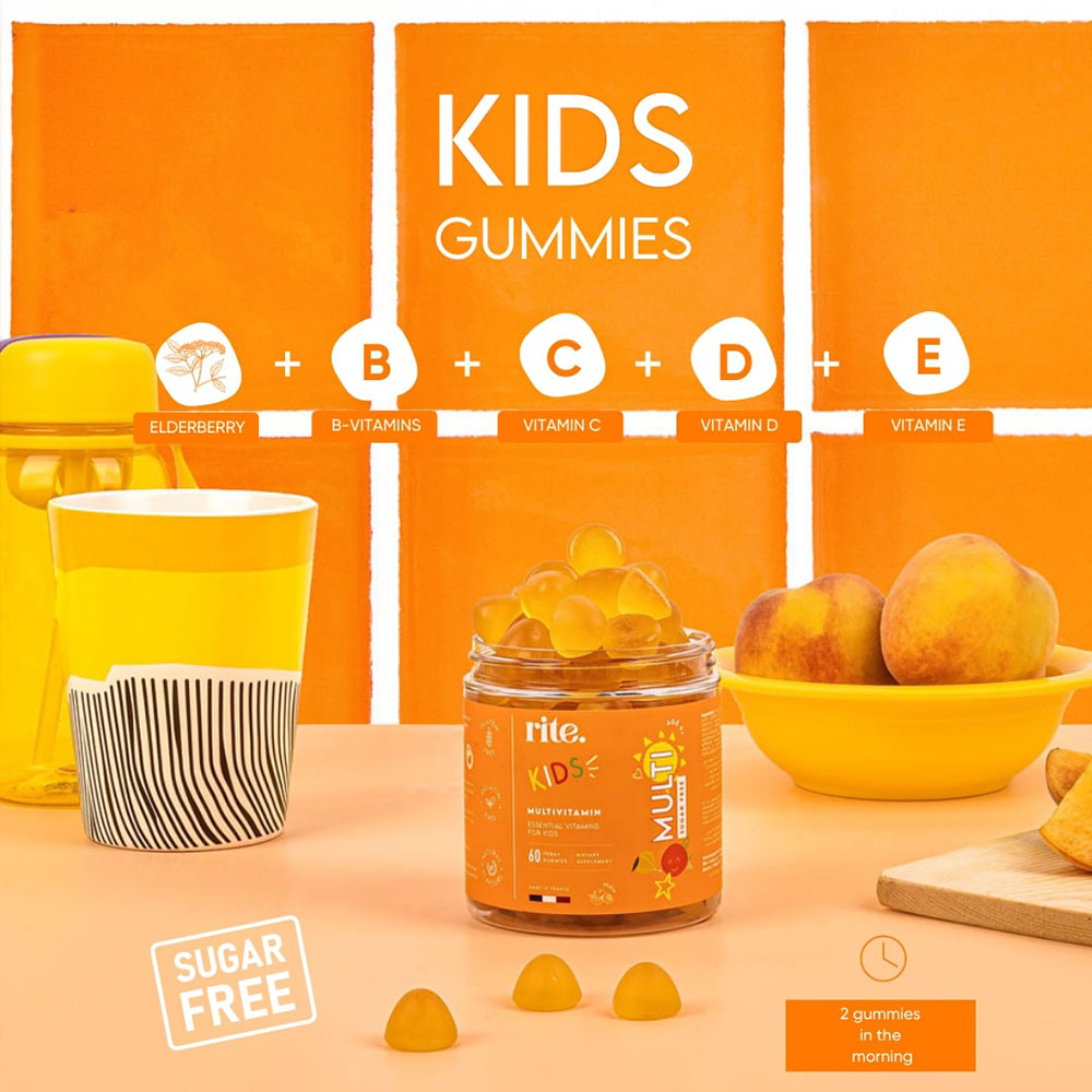 Rite - Kids Gummies Gift Set With Dispenser