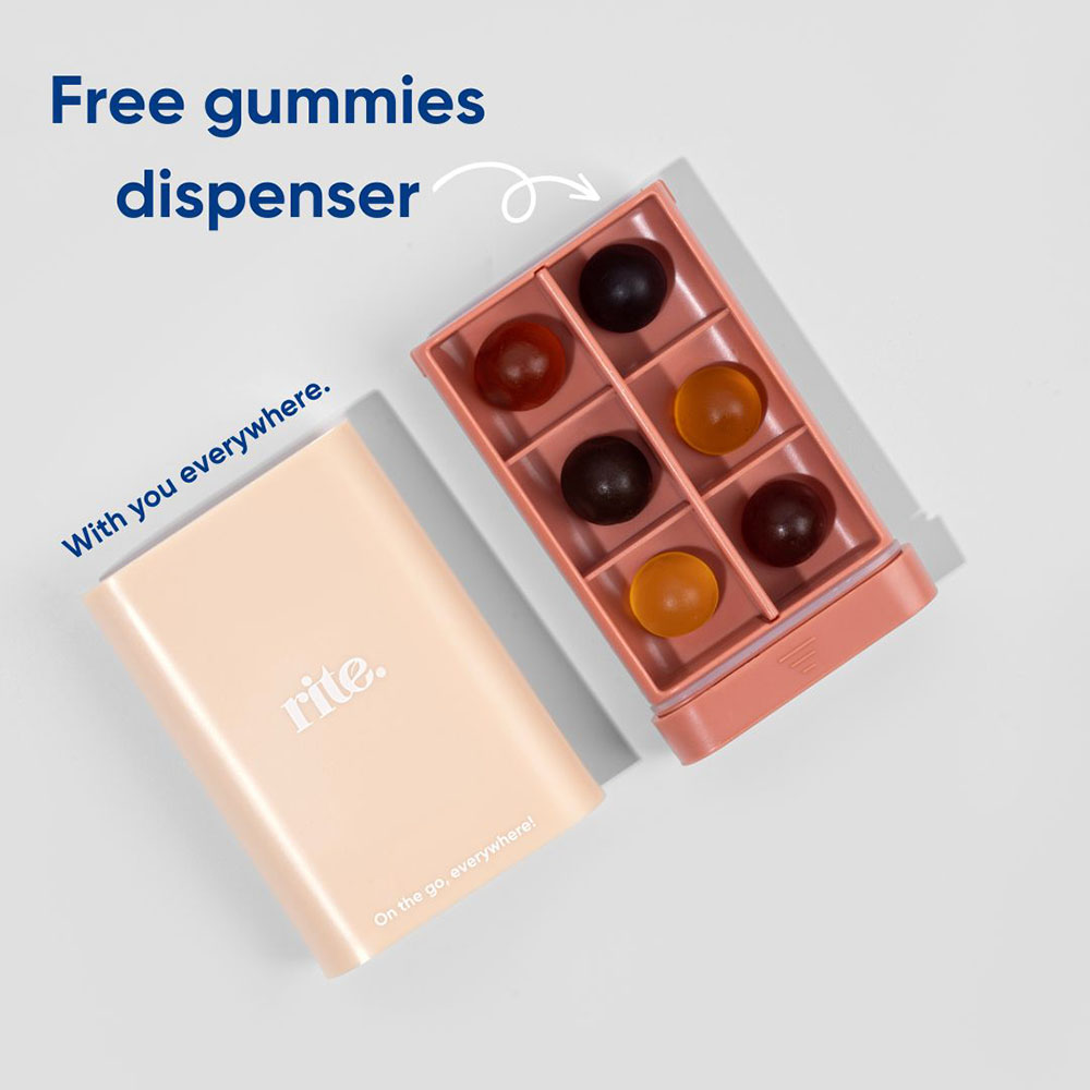 Rite - Kids Gummies Gift Set With Dispenser