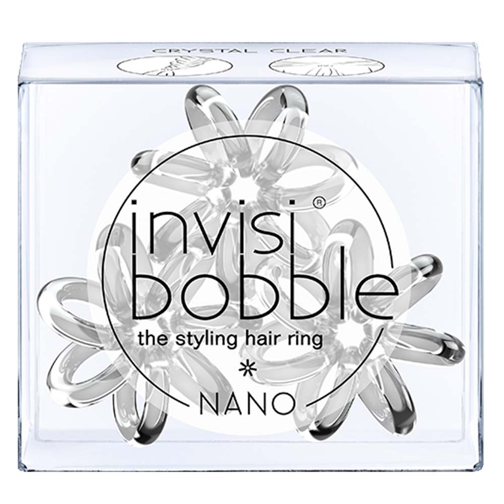 Invisibobble - NANO Styling Hair Ring - Crystal Clear