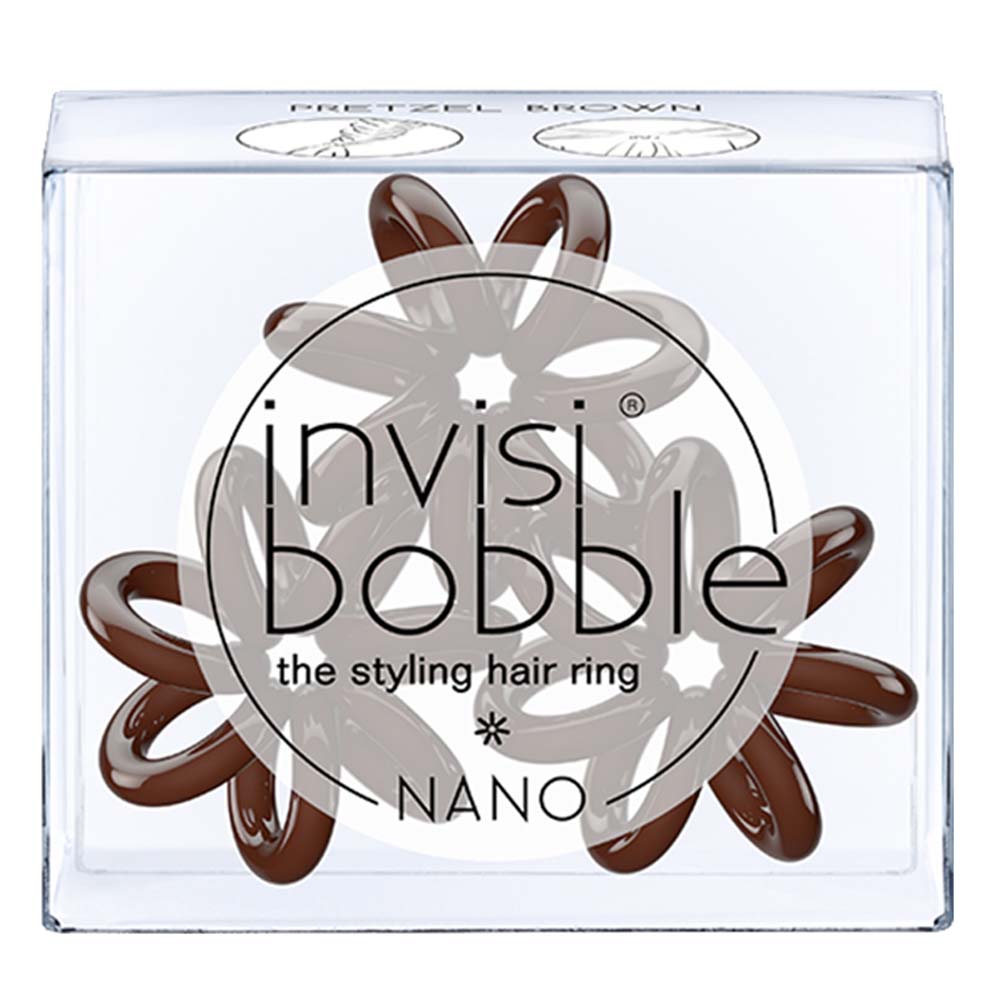 Invisibobble - NANO Styling Hair Ring - Pretzel Brown