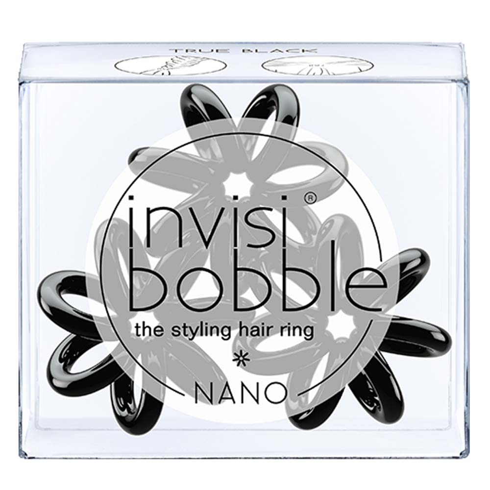 Invisibobble - NANO Styling Hair Ring - True Black